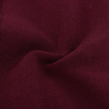 Maxbell Women Winter Warm Fleece Lined Opaque Tights Thermal Leggings Wine Red