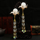 Maxbell Classic Retro Bride Wedding Jewelry Chinese Style Flower Hair Accessory