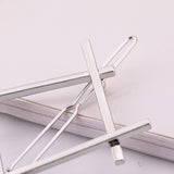 Maxbell Trendy Square Hair Pin Hollow out Hair Clip Headwear Headpiece Hair Jewelry