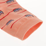 Maxbell Funny Colorful Socks Cotton Crew Socks Causal Breathable Tube Socks Orange