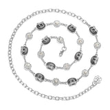 Maxbell Metal Waist Chain Black