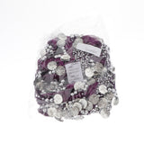 Maxbell Belly Dance Waist Chain Purple Silver