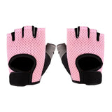 Maxbell Women Thin Sunscreen Half Finger Gloves for Driving Cycling Outdoor Sports L