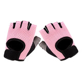 Maxbell Women Thin Sunscreen Half Finger Gloves for Driving Cycling Outdoor Sports L