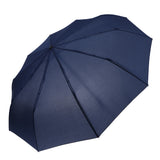 Maxbell Travel Umbrella Automatic Windproof Canopy Auto Open and Close Navy