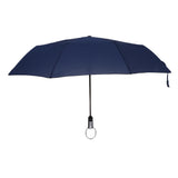 Maxbell Travel Umbrella Automatic Windproof Canopy Auto Open and Close Navy