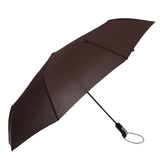 Maxbell Travel Umbrella Automatic Windproof Canopy Auto Open and Close Coffee