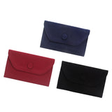 Maxbell Fashion Denim Envelop Clutch Bag Card Holder Women Lady Handbags Wine Red