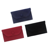 Maxbell Fashion Denim Envelop Clutch Bag Card Holder Women Lady Handbags Wine Red