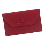 Maxbell Fashion Denim Envelop Clutch Bag Card Holder Women Lady Handbags Wine Red