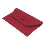 Maxbell Fashion Denim Envelop Clutch Bag Card Holder Women Lady Handbags Wine Red