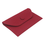 Maxbell Fashion Denim Envelop Clutch Bag Card Holder Women Lady Handbags Wine Red