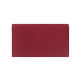 Maxbell Fashion Denim Envelop Clutch Bag Card Holder Women Lady Handbags Wine Red