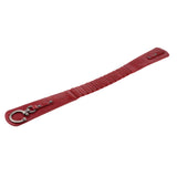 Maxbell Women Leather Belt Hook Design Buckle Waist Belt Elastic Waistband S Red