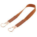 Maxbell Skinny Elastic Waist Belt Stretch Waistband for Dress for Women Ladies Brown