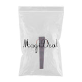Maxbell Chinese Spanish Hand Pocket Fan Bag Holder Silk Folding Fan Protector Pouch Purple