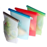 Maxbell Food Fresh Zip Top Bag Freezer Fruit Snack Juice Storage Container 500ml