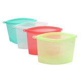 Maxbell Food Fresh Zip Top Bag Freezer Fruit Snack Juice Storage Container 500ml