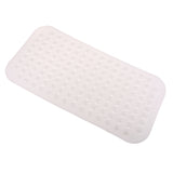 Maxbell Anti Slip Bath Shower Suction Cup Mat Bathroom Bathtub Mats White 79×48cm