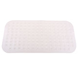 Maxbell Anti Slip Bath Shower Suction Cup Mat Bathroom Bathtub Mats White 79×48cm