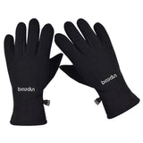 Maxbell Men Women Touch Screen Cycling Gloves Winter Warm Bike Full Finger Gloves S