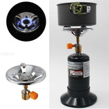 Maxbell Brass Camping Bottle Up Propane Stove for Flat Gas Tank