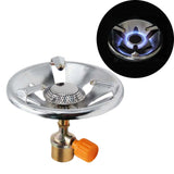 Maxbell Brass Camping Bottle Up Propane Stove for Flat Gas Tank