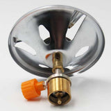 Maxbell Brass Camping Bottle Up Propane Stove for Flat Gas Tank