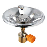Maxbell Brass Camping Bottle Up Propane Stove for Flat Gas Tank