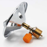 Maxbell Brass Camping Bottle Up Propane Stove for Flat Gas Tank