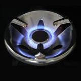 Maxbell Brass Camping Bottle Up Propane Stove for Flat Gas Tank