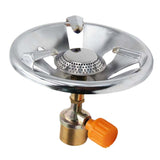 Maxbell Brass Camping Bottle Up Propane Stove for Flat Gas Tank