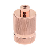 Maxbell E27 Base Light Bulb Lamp Socket Holder Adapter Lights Fixture Rose Gold