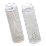 Maxbell Useful Practical Stainless Steel Mesh Fish Shrimp Aquarium Filter Guard 12mm
