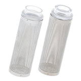 Maxbell Useful Practical Stainless Steel Mesh Fish Shrimp Aquarium Filter Guard 12mm