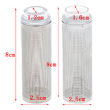 Maxbell Useful Practical Stainless Steel Mesh Fish Shrimp Aquarium Filter Guard 12mm