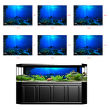 Maxbell Fish Tank Single-sided Adhesive Background Sticker Marine  61x30cm
