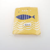 Maxbell Lunch Bags Canvas Insulated Waterproof Aluminum Foil sticker fish yellow