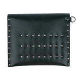 Maxbell Genuine Leather Hair Scissors Bag Shear Case Barber Tool Holster Pouch Green
