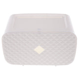 Maxbell Nail Free Trackless Wall Plastic Bathroom Tissue Paper Holder Box White
