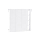 Maxbell Expandable Shelf Closet Organizer Storage Adjustable Rack Rod White 38-55cm