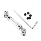 Maxbell 1pc Universal Rear Drive Shaft for WL 12428 12423 RC Car Parts silver