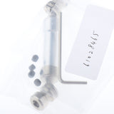 Maxbell 1pc Universal Rear Drive Shaft for WL 12428 12423 RC Car Parts silver