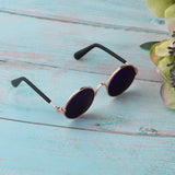 Maxbell 1/6 BJD Doll Eyegalsses Eyewear Golden Frame for Blythe  Dolls Blue