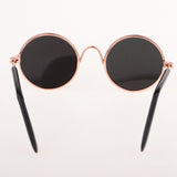 Maxbell 1/6 BJD Doll Eyegalsses Eyewear Golden Frame for Blythe  Dolls Blue