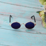 Maxbell 1/6 BJD Doll Eyegalsses Eyewear Golden Frame for Blythe  Dolls Blue