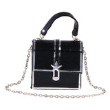 Maxbell 1/6 Doll Shoulder Bag Handbag Satchel Crossbody for Blythe BJD Doll Black
