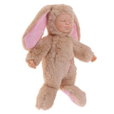 Maxbell Soft Appease Rabbit Stuffed Plush Doll Reborn Sleeping Baby Doll Xmas Gift