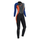 Maxbell Women Lady  3mm Diving Wetsuit One-Piece Long Sleeve Wet Suit Jumpsuit S