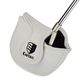 Maxbell Golf Blade Putter Head Cover Headcover Protector Bag Club Cover White